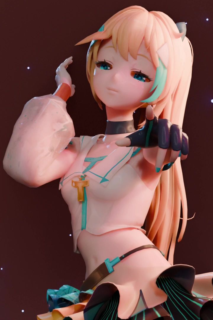 【嗒啦啦·原创MMD】😎该我出价了！截图