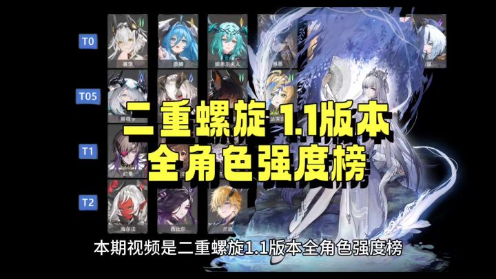 二重螺旋 1.1 全角色强度榜截图