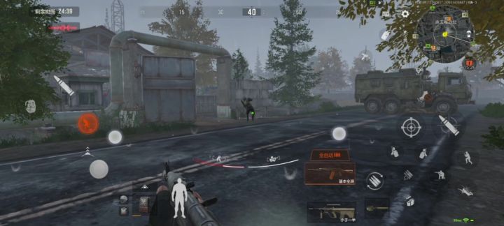 暗区突围:试玩AUG枪械普农刮地皮截图