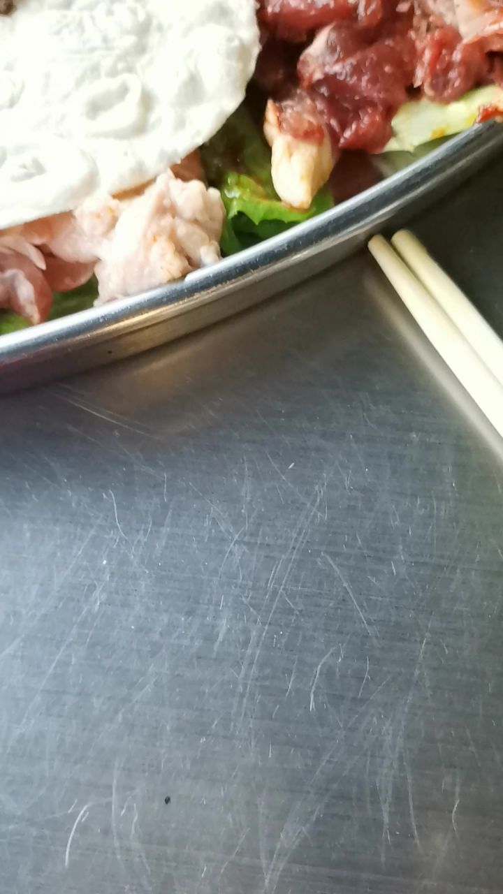 跨年,和同事去吃饭截图