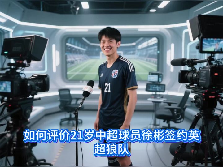 21岁中超球员徐彬签约英超狼队截图
