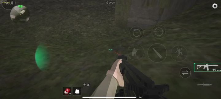 依旧镭射瞄准截图