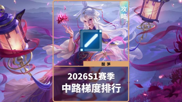 2026S1中路梯度排行截图
