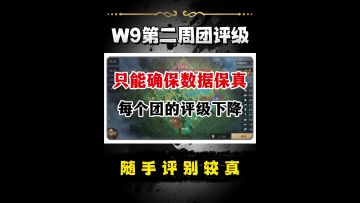 W9第二周团评级！