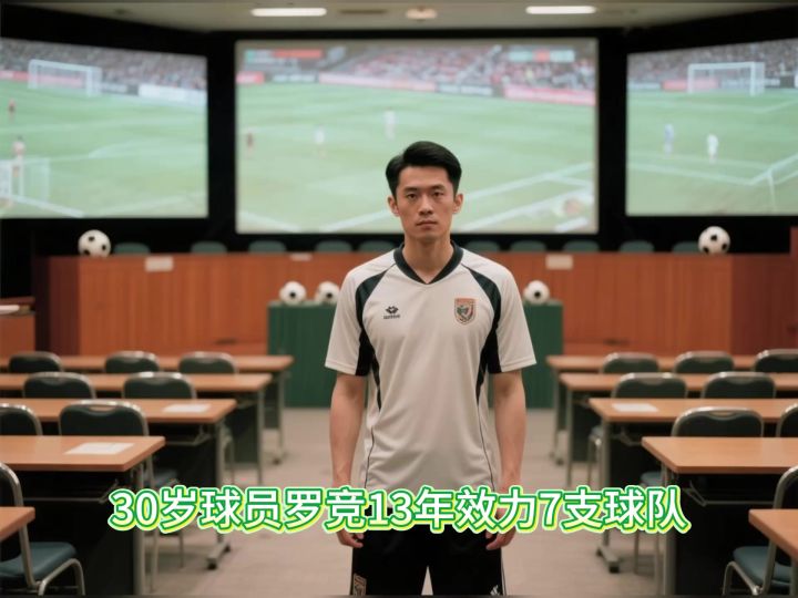 30岁球员罗竞13年效力7支球队,这反映了什么?截图