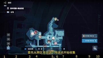 【商业B区】宝箱全收集带跑一条龙！