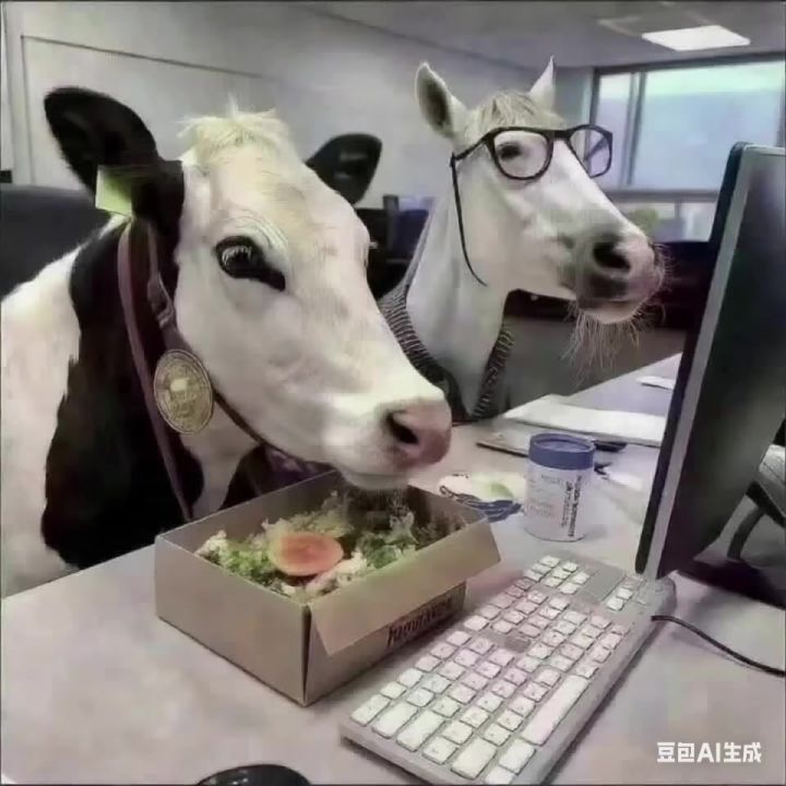 疑似群雄内部拜年视频demo版流出。截图