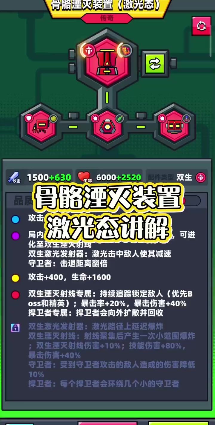 弹壳特攻队双生激光讲解截图