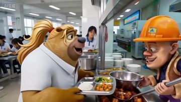 王者玩家在食堂的各种不同待遇
