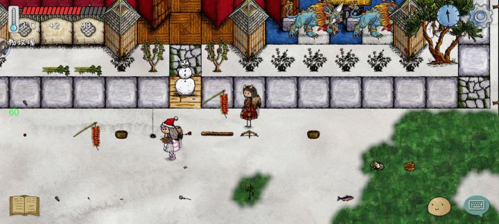 雪人生日截图