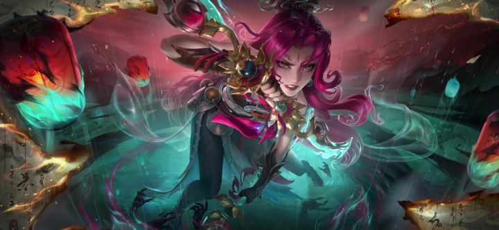【阿轲-罗刹妄海】全新妖灵志异系列皮肤爆料来袭!截图
