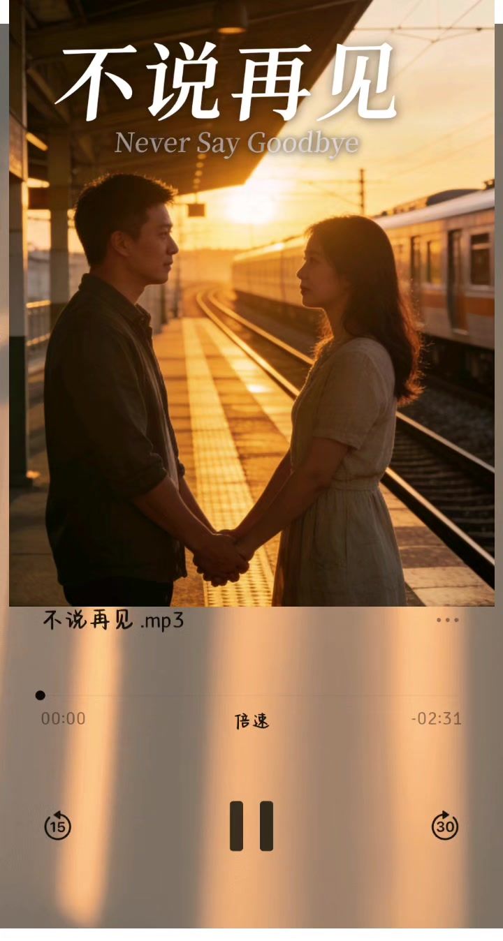 《不说再见》截图