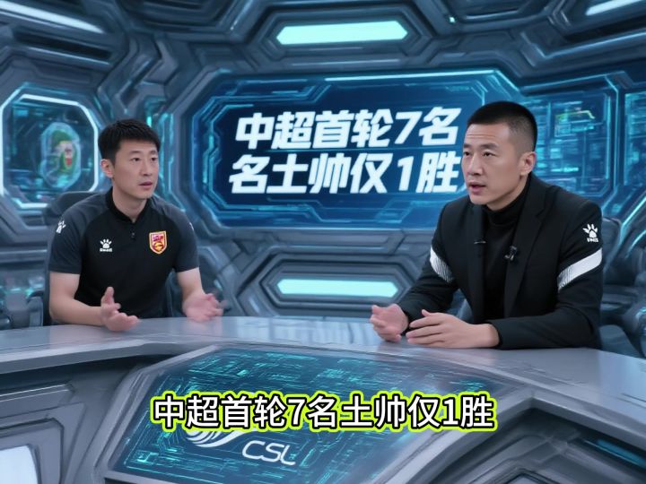 中超首轮7名土帅仅1胜,郑智陈涛遭遇开门黑,他们面临哪些挑战?截图