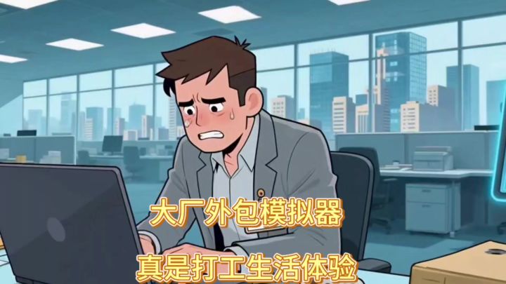 大厂外包模拟器，很是心酸的打工体验截图