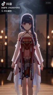 用“手办模特”设计角色+AI动画