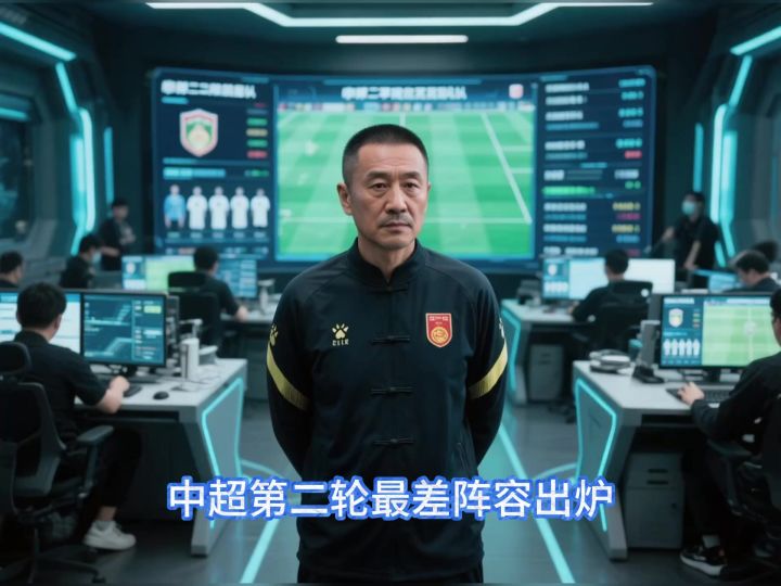 中超第二轮最差阵容出炉,红黄牌扎堆失误不断,李金羽为何意外截图