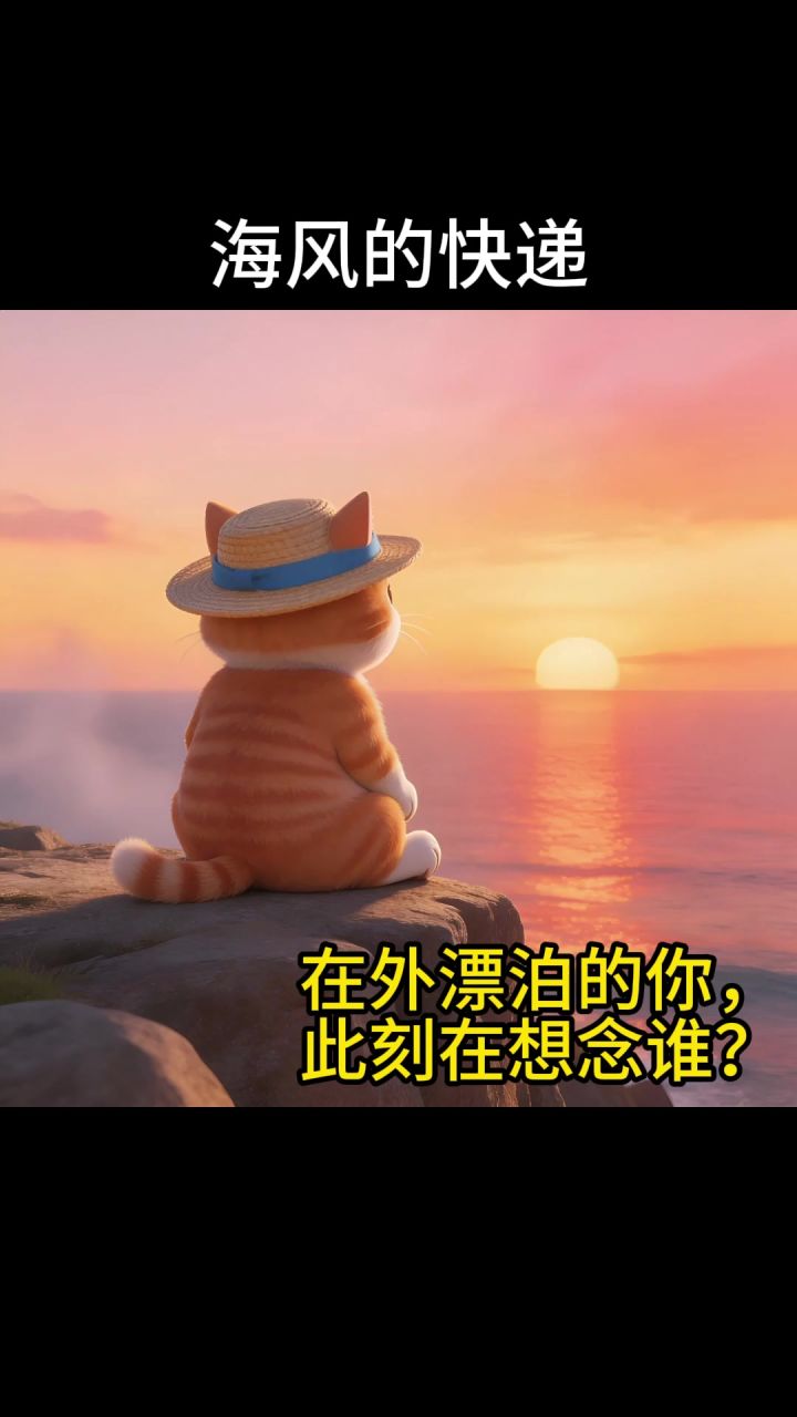 蒲公英带着海岛的晚风，化作最温柔的快递。截图