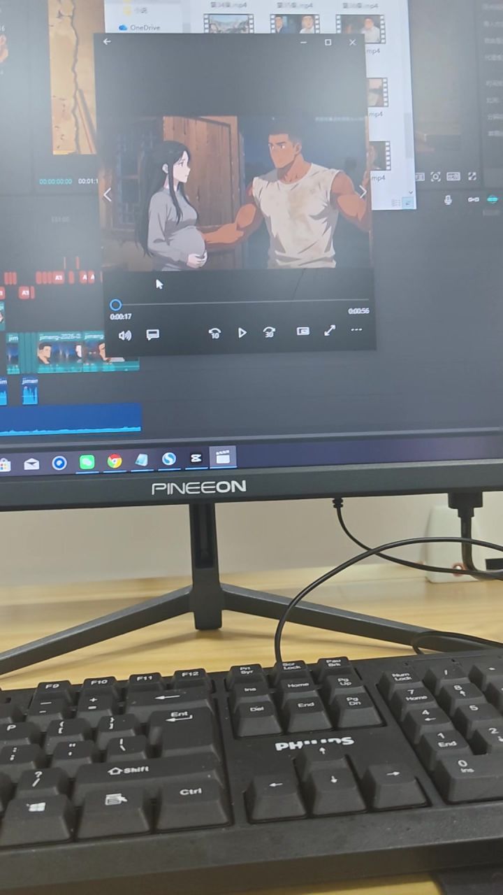 我都不知道这种炸裂的AI短剧到底是谁在做截图