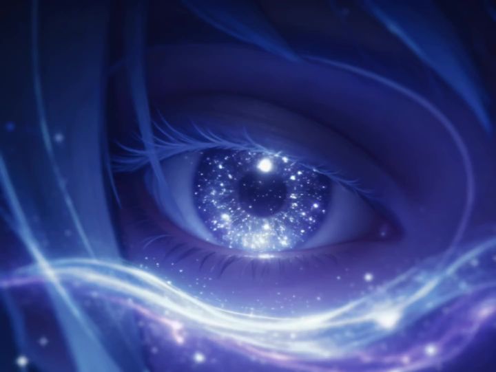 逍遥眼睛照片AI形成截图