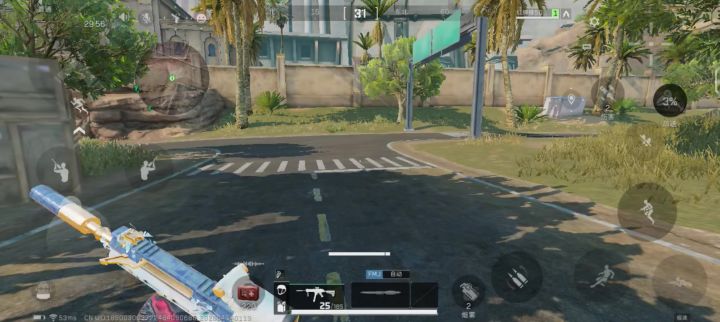 在普坝用标准火力套装打人截图