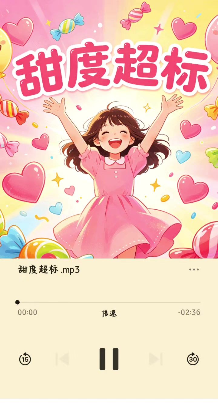 《甜度超标》截图