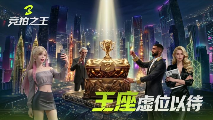 《竞拍之王》现已上线,快来拿下属于你的第一桶金!截图