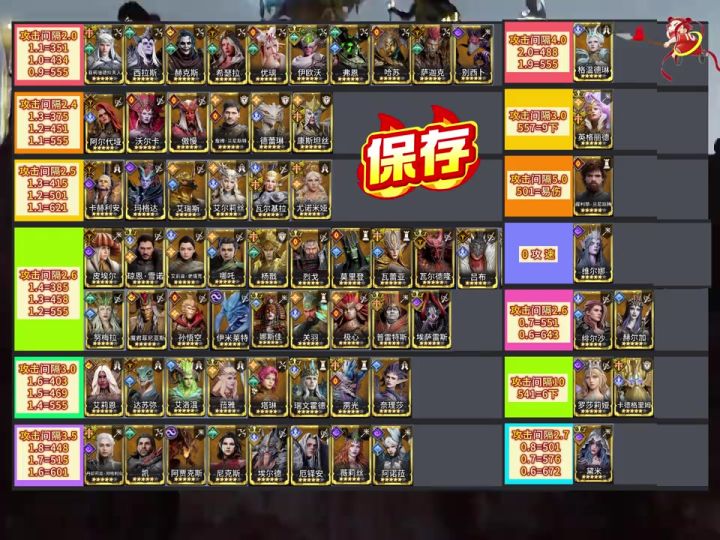 全英雄攻速攻略截图