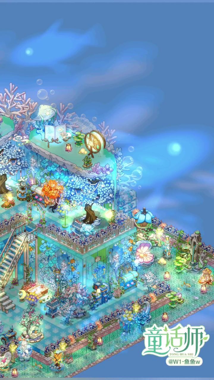 blue & bubble ‖ 童话师-见海房型截图