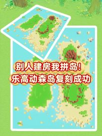从switch到小镇！我的乐高动森岛复刻成功