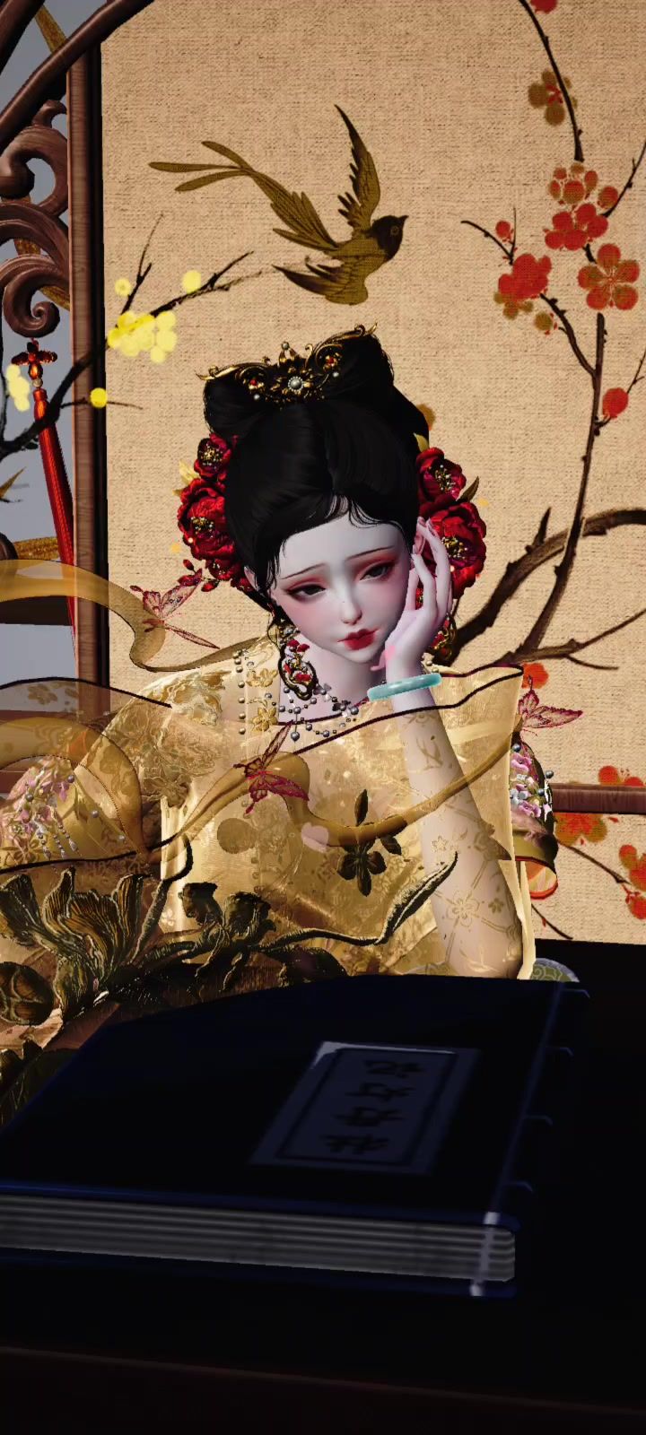 想自定义哪吒里的妲己头,可惜头上的啾啾还是小了一点截图