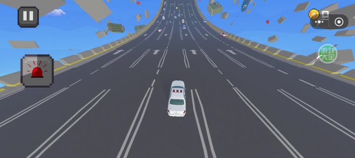 出围墙外的方法。截图