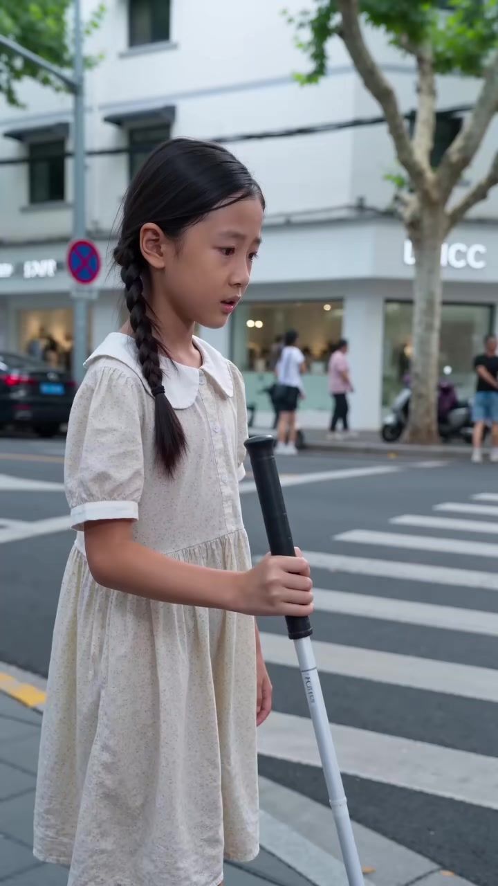 盲人走盲道啊截图