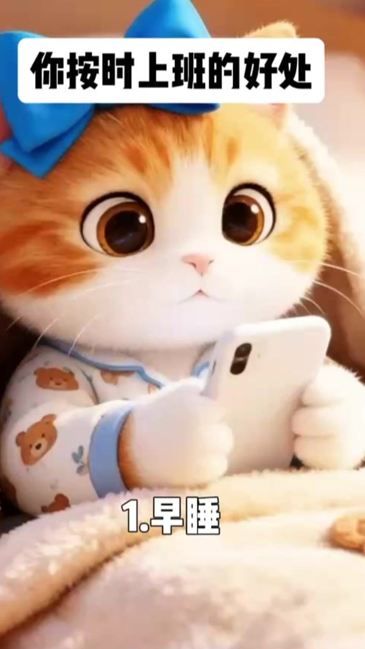 作息规律多了!截图