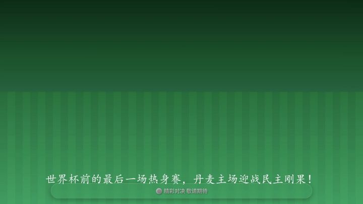 国际友谊赛:丹麦VS民主刚果截图