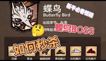 困难模式《蝶鸟 BOSS》你真的会打吗？