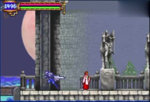 【恶魔城-超越TAS】恶魔城晓月圆舞曲神坡农二实况解说6分钟通关截图