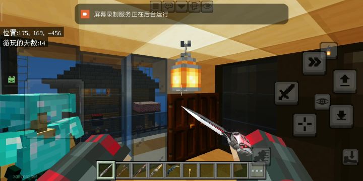 是哪个天才想到把三角洲和MC结合在一起的啊!截图
