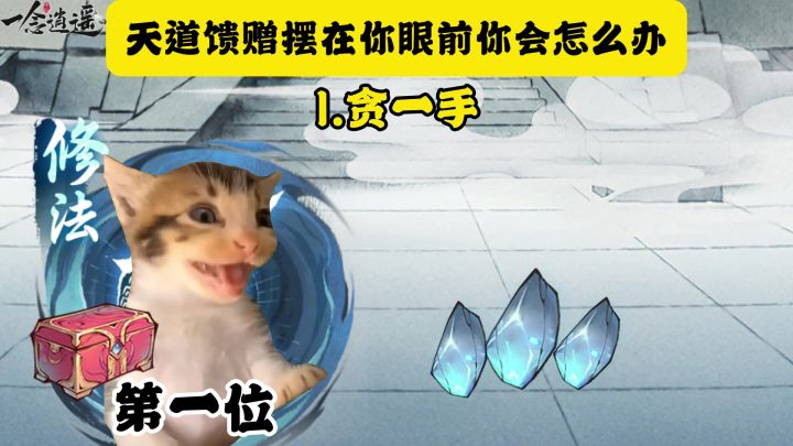 天道馈赠摆在你眼前你会怎么办截图