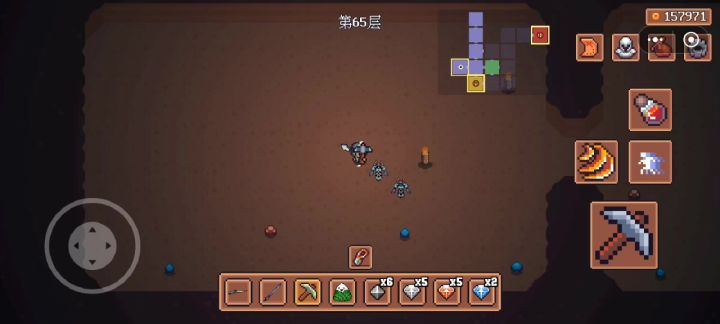 快来挖矿呀，快速挖掘特殊宝石哦截图