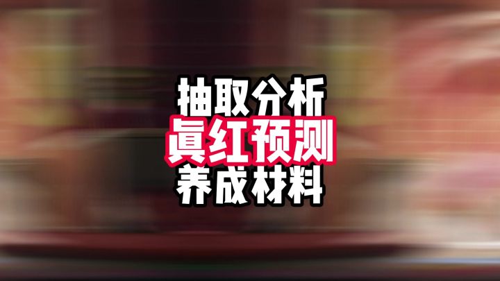 只抽真红本体能不能玩截图