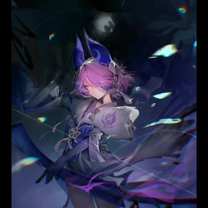 [绘画过程]焰狐龙梓兰截图