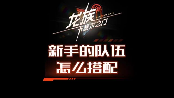 新手玩家的队伍应该怎么搭配截图