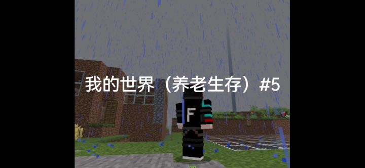 我的世界养老生存#5 再次完善矿井与参观空舰截图