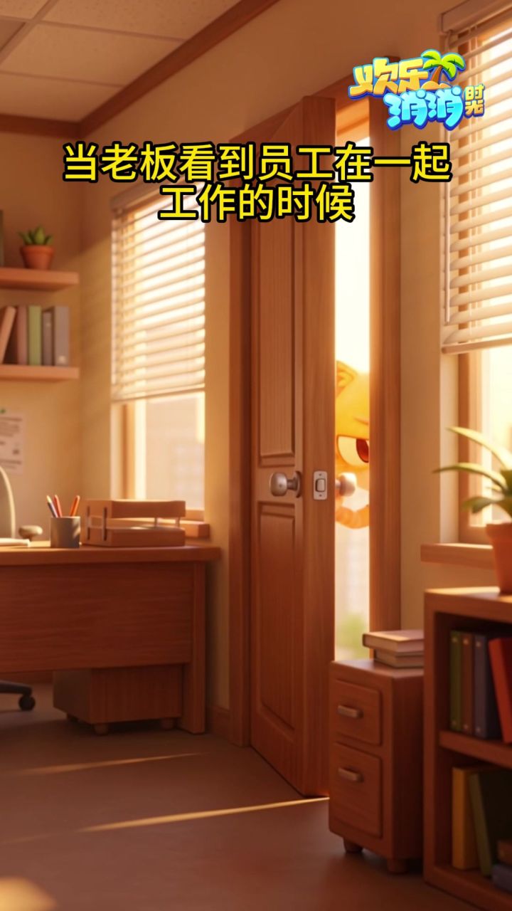认真工作的一天……?看到最后有反转!截图