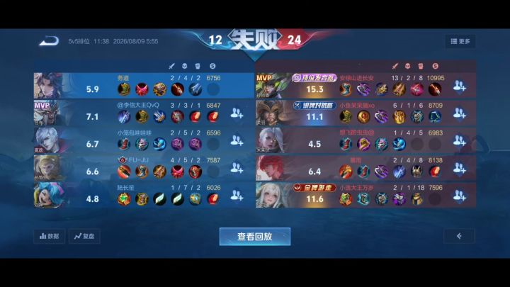 队友胜率截图