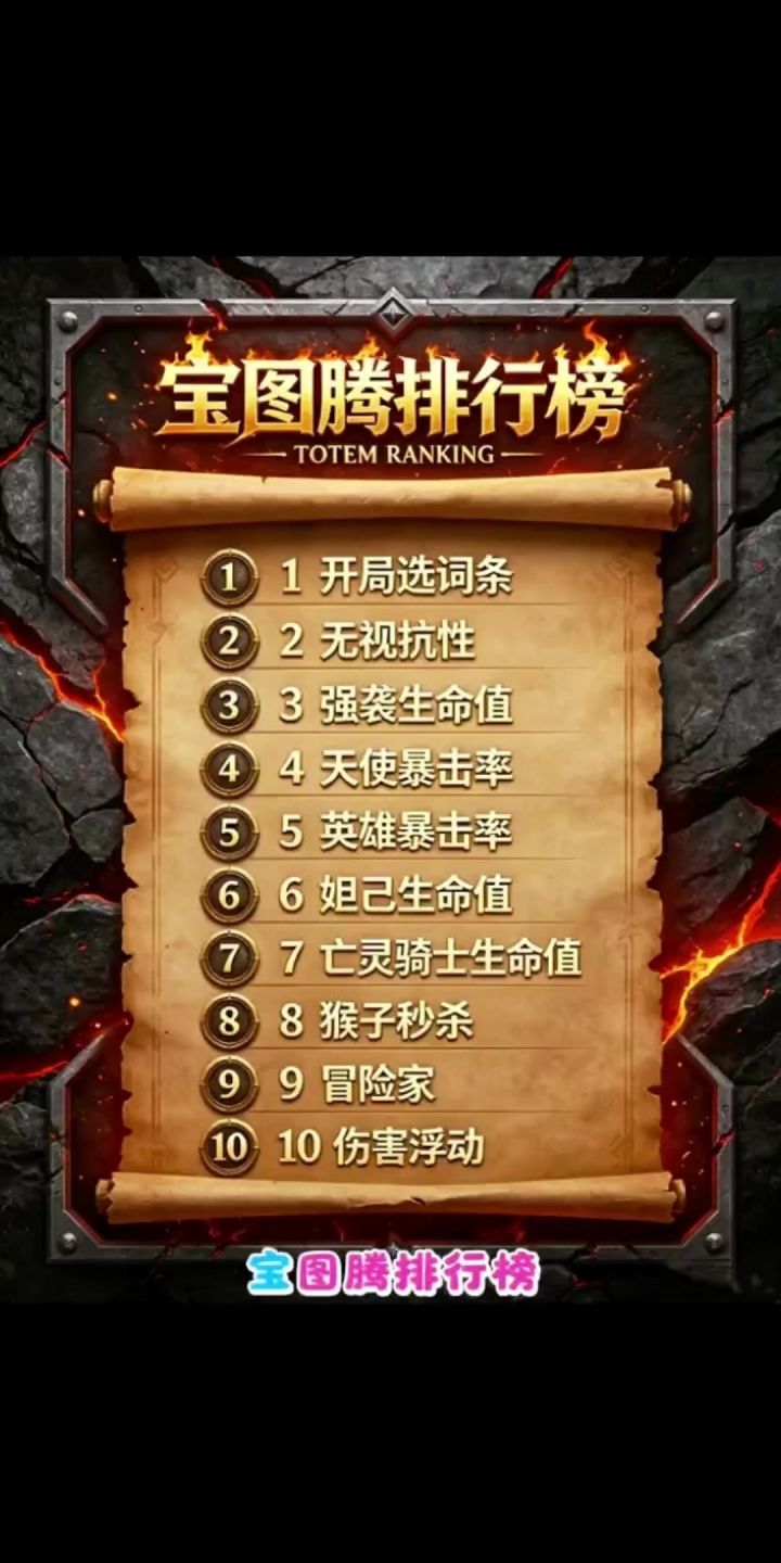 永远的蔚蓝星球宝图腾排行榜#截图