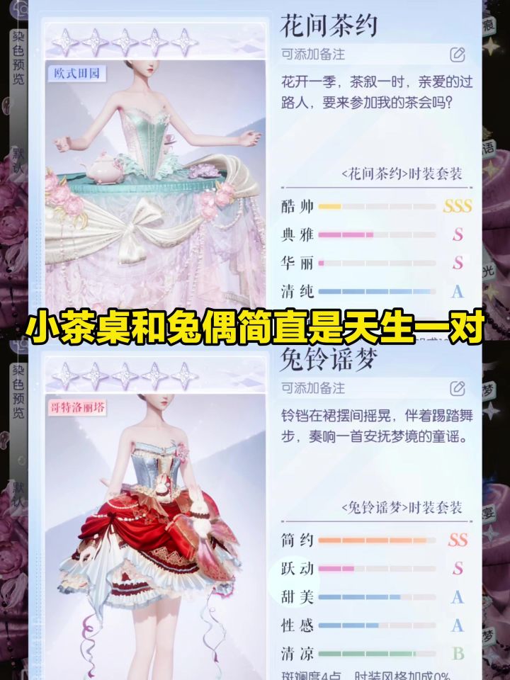 完美的兔子蛋糕桌！俺简直是搭配天才截图