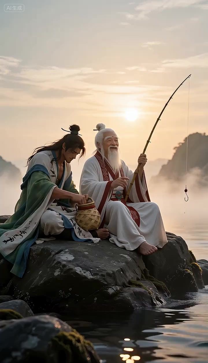 钓鱼去咯截图