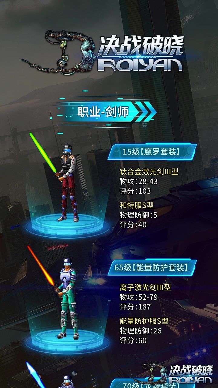 《决战破晓》你最爱玩哪个职业?截图