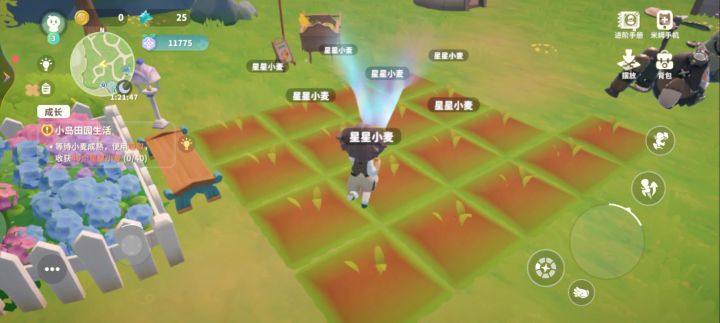 为什么我收不了小麦截图